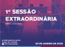 Vereadores são convocados para Sessão Extraordinária